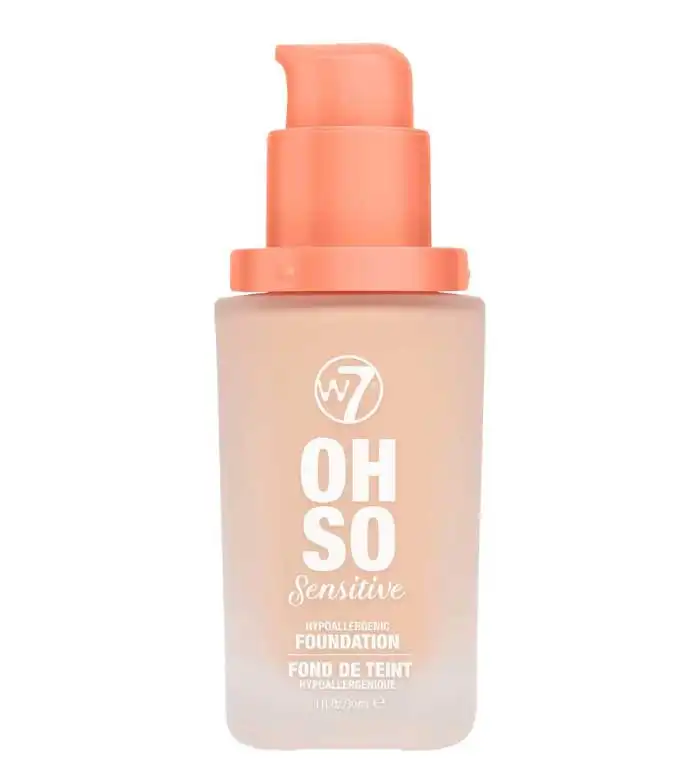 W7 - *Oh So Sensitive* - Base de maquillaje hipoalergénica - Sand Beige - W7 - Comparador de precios