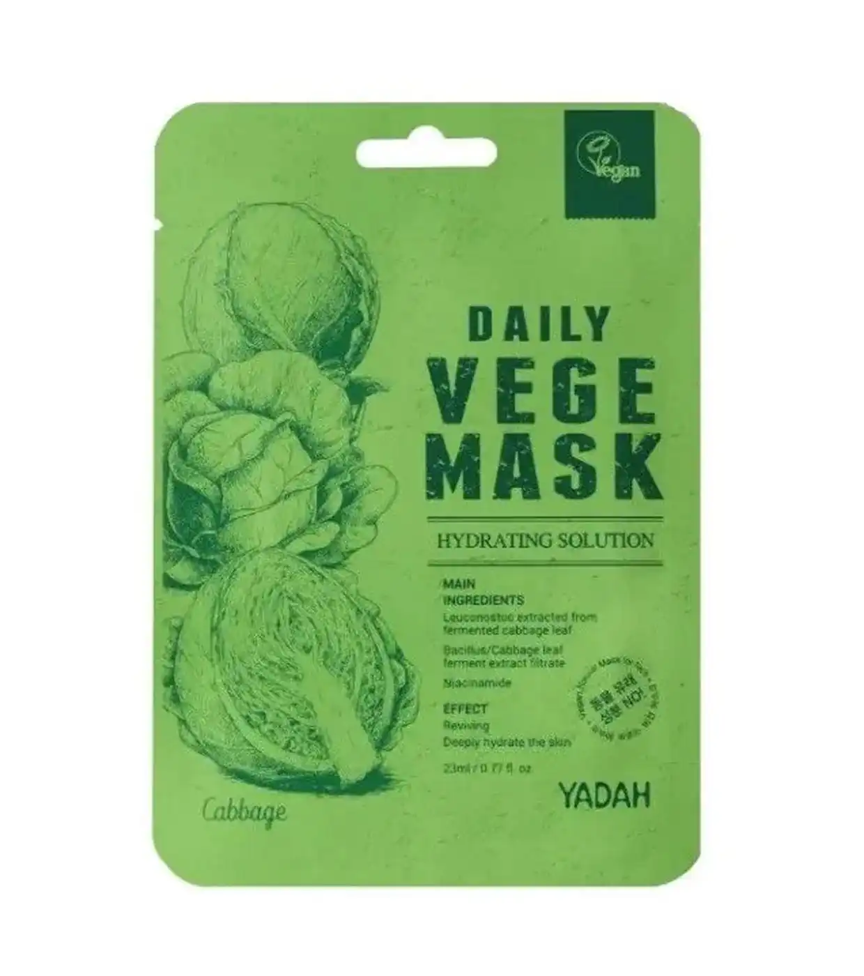 Yadah - Mascarilla col Daily Vege - Yadah - Comparador de precios