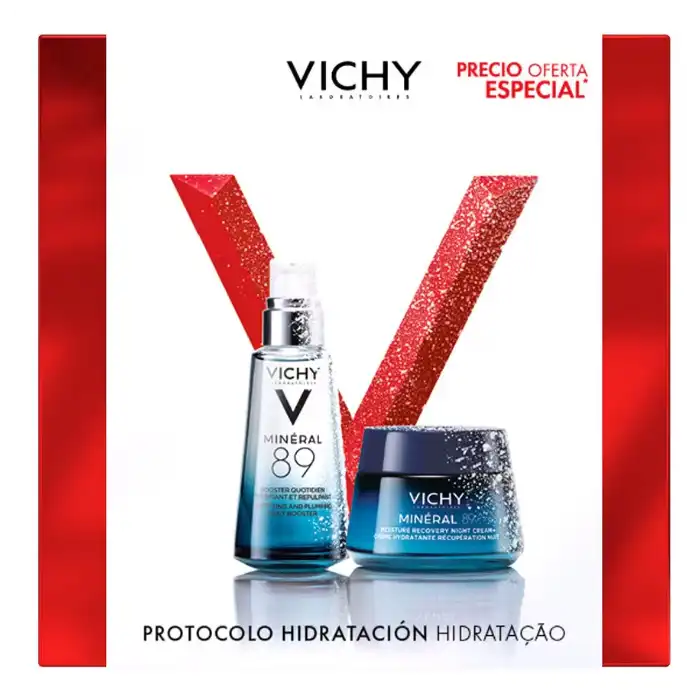 Estuche Minéral 89 Protocolo De Hidratación Día Y Noche 50 ml - Vichy - Comparador de precios