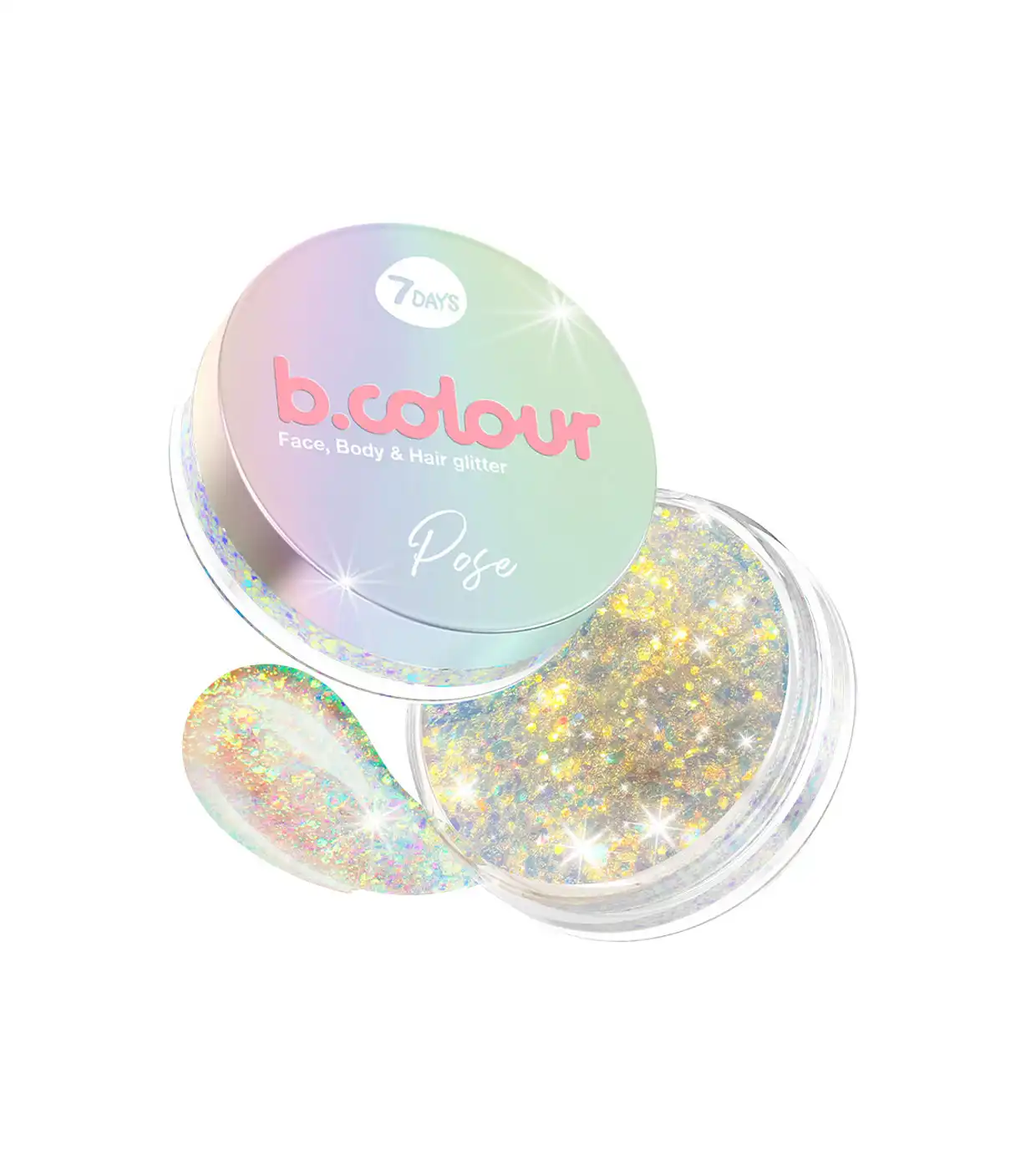 7 Days - Glitter para rostro, cuerpo y cabello - 01: Pose - 7DAYS - Comparador de precios