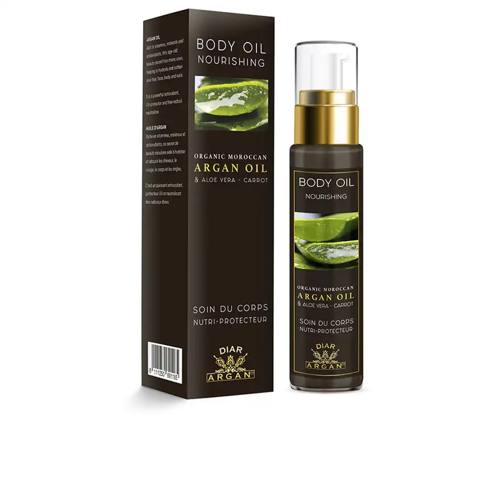 Aceite Corporal Nutritivo de argán con aloe vera y zanahoria 50 ml - Diar Argan - Comparador de precios