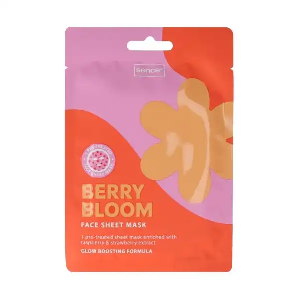 Berry Bloom Face Sheet Mask - Sence - Comparador de precios