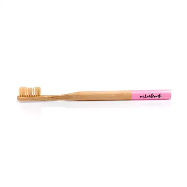 Cepillo Dental Bambú Rosa - NATURBRUSH - Comparador de precios