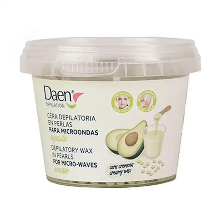 Cera Depilatoria En Perlas Microondas Aguacate 100 gr - Daen - Comparador de precios