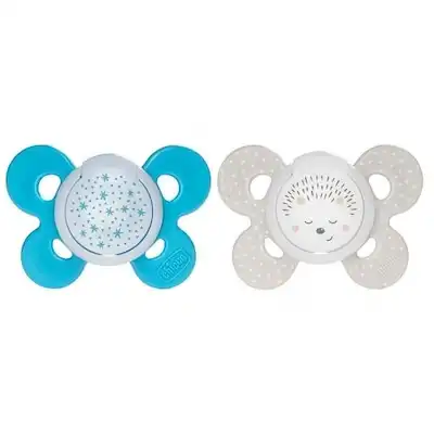 Chupete physio comfort silicona niño 16 meses+ 2 un - Chicco - Comparador de precios