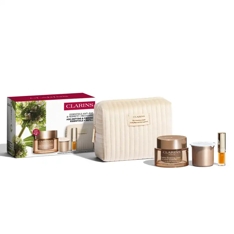Cofre Extra Firming 50 Ml & Recambio 50 Ml + Lip Comfort 1,4 Ml - Clarins - Comparador de precios