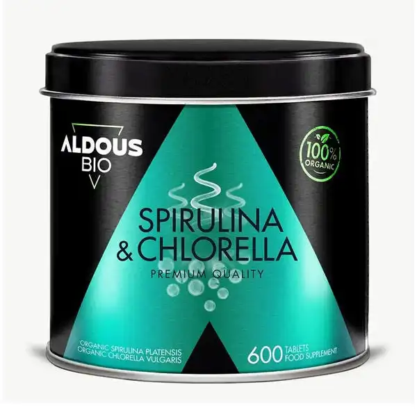 Comprimidos Spirulina & Chlorella - Aldous - Comparador de precios