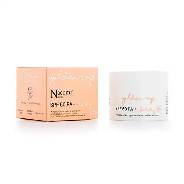 Crema Golden Rays Holiday DÃa Spf50 - Nacomi - Comparador de precios
