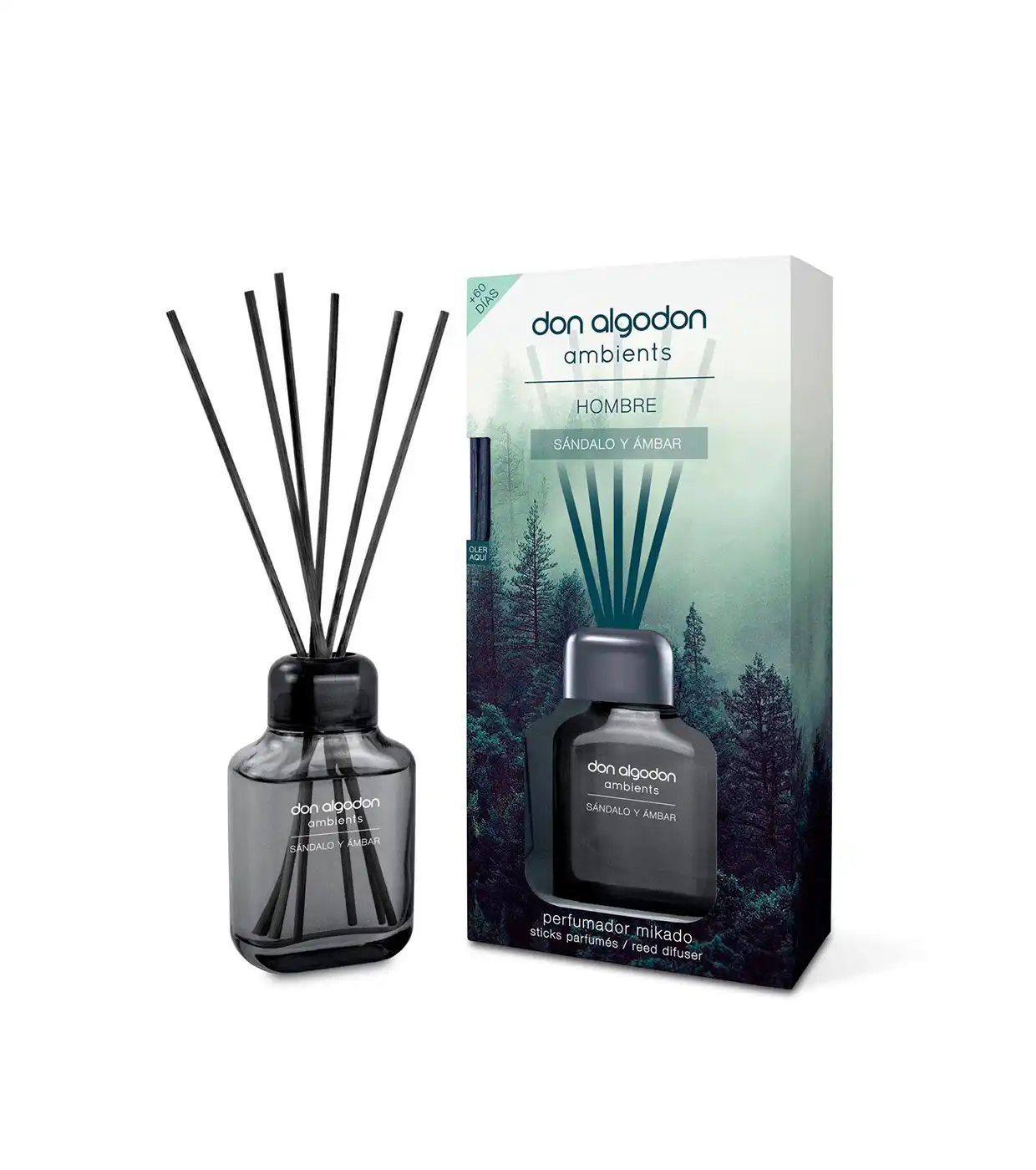 Don Algodon - Ambientador Mikado Hombre - Sándalo y ámbar - Don Algodón - Comparador de precios