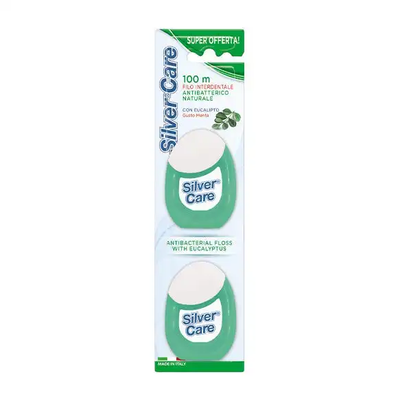 Duplo Hilo Dental Mentolado - SILVERCARE - Comparador de precios