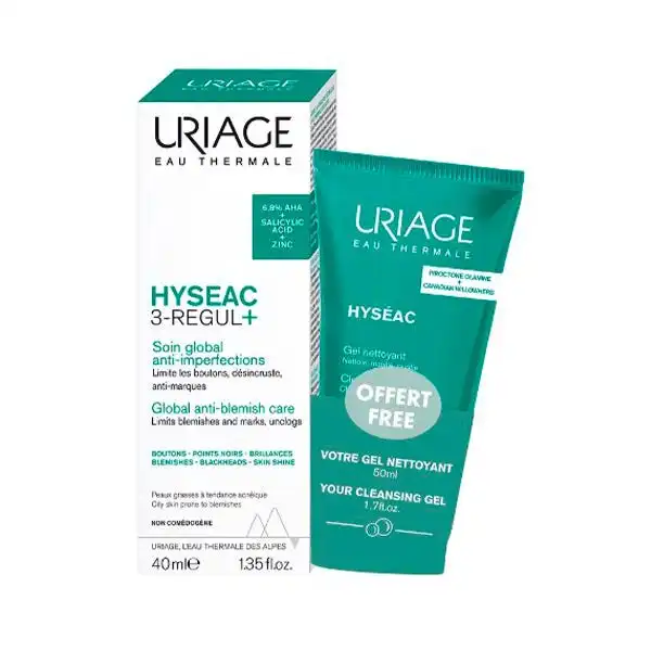 Duplo Hyseac 3-Regul+ - Uriage - Comparador de precios