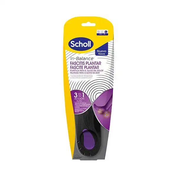 Fascitis Plantar Talla L - Scholl - Comparador de precios