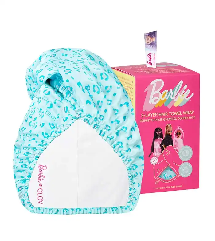 GLOV - *Barbie* - Toalla turbante de satén y tela - Blue Panther - Glov - Comparador de precios