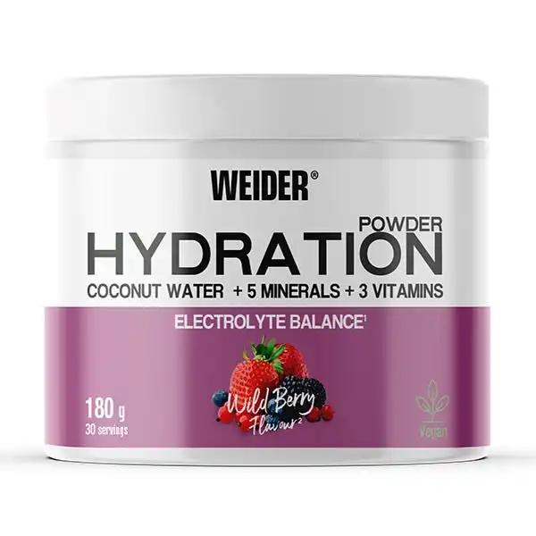 Hydratation Powder Wild Berry Flavour - Weider - Comparador de precios