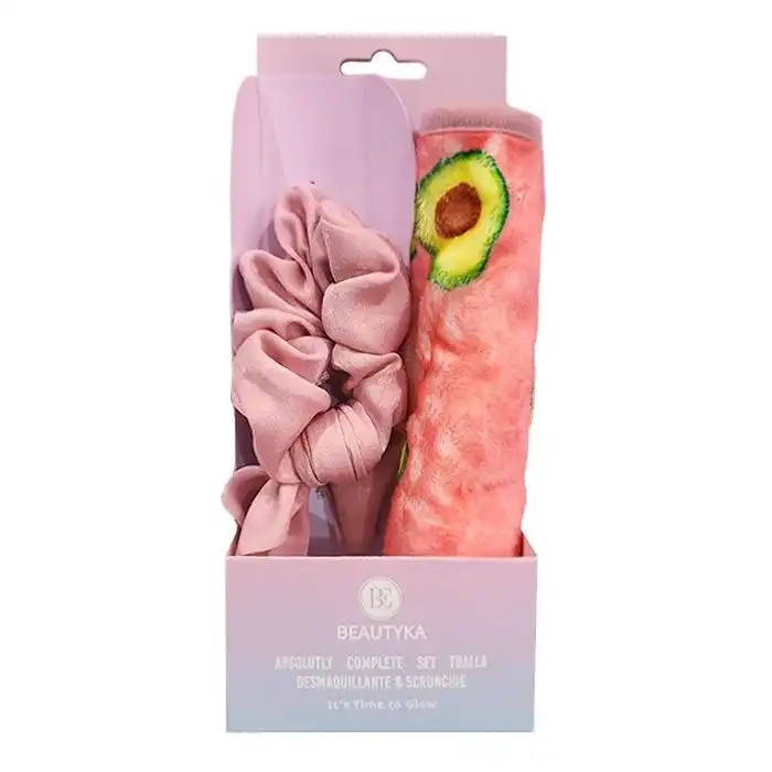 It's Time to Glow Absolutly Complete Set Toalla Desmaquillante and Scrunchie - Beautyka - Comparador de precios