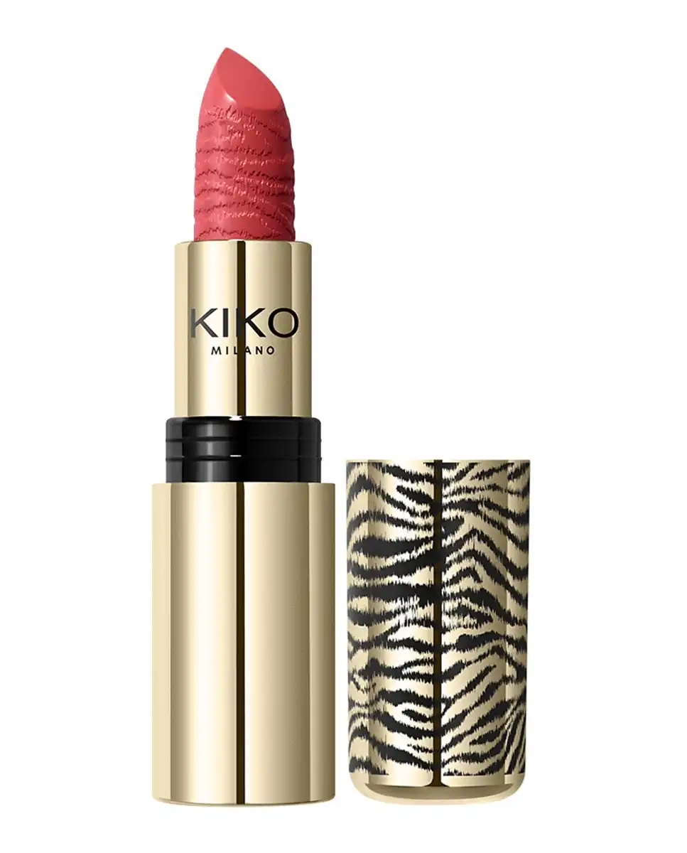 Labial cremoso e hidratante SPF 30 Just Cavalli X Kiko Milano Wild-Kisser Lipstick Spf30 05 Be Fierce - Kiko Milano - Comparador de precios
