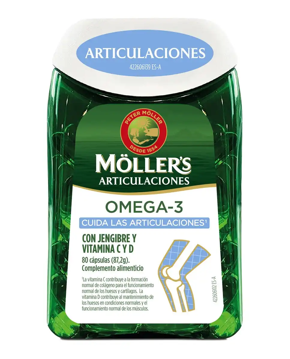 Möller's - Complemento nutricional articulaciones Omega-3 Möller's. - Möller's - Comparador de precios