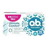 o.b. Tampones ProComfort Mini 16 Unidades (44574) - O.B. - Comparador de precios