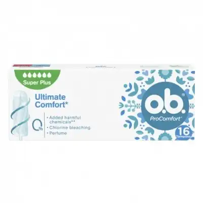 Ob OB Tampón Digital Pro Comfort Súper Plus , 16 un - Ob - Comparador de precios