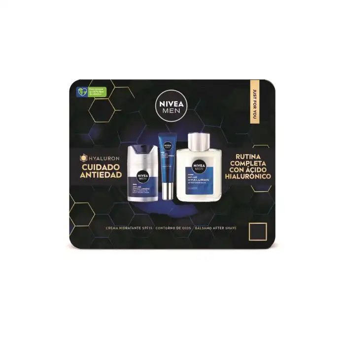 Pack Nivea Men Hyaluron Antiedad 165 ml - Nivea - Comparador de precios