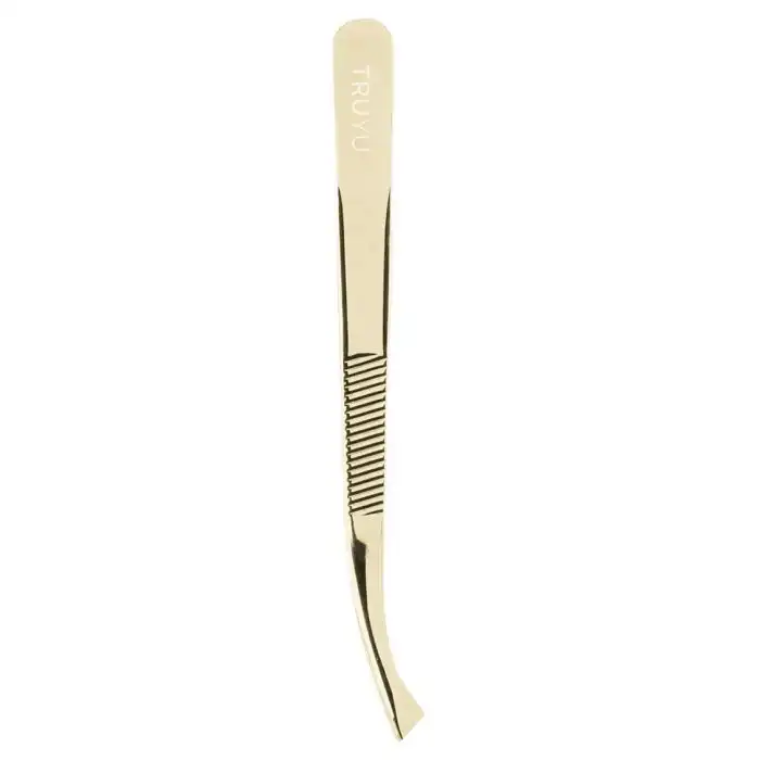 Pinza de Depilar Punta Inclinada Gold Edition - Truyu - Comparador de precios
