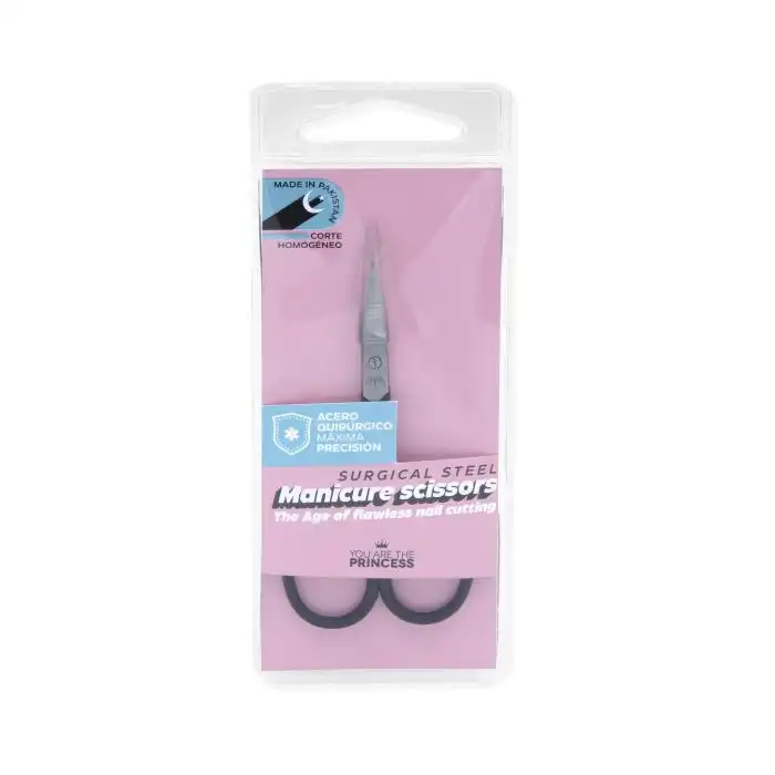 Princess Basic Tijeras Manicura Pieles Punta Curva - You Are The Princess - Comparador de precios