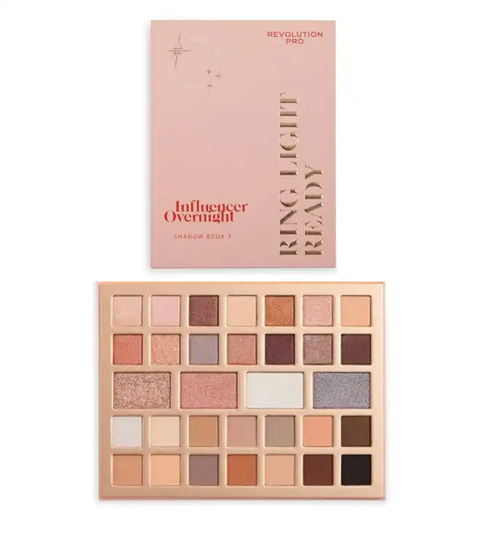 Revolution Pro - *Influencer Overnight* - Paleta de sombras Master Class - Shadow Book 3 - REVOLUTION PRO - Comparador de precios