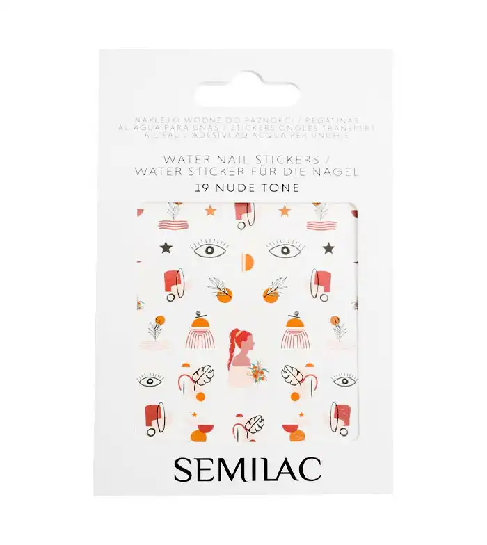 Semilac - Stickers al agua para uñas - 19: Nude Tone - SEMILAC - Comparador de precios