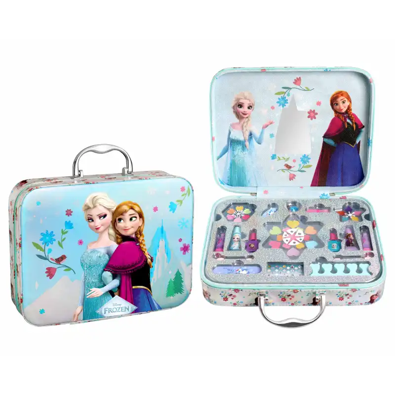 Set Metálico Maletín Cuadrado De Maquillaje Frozen 1 Unidad - Disney - Comparador de precios