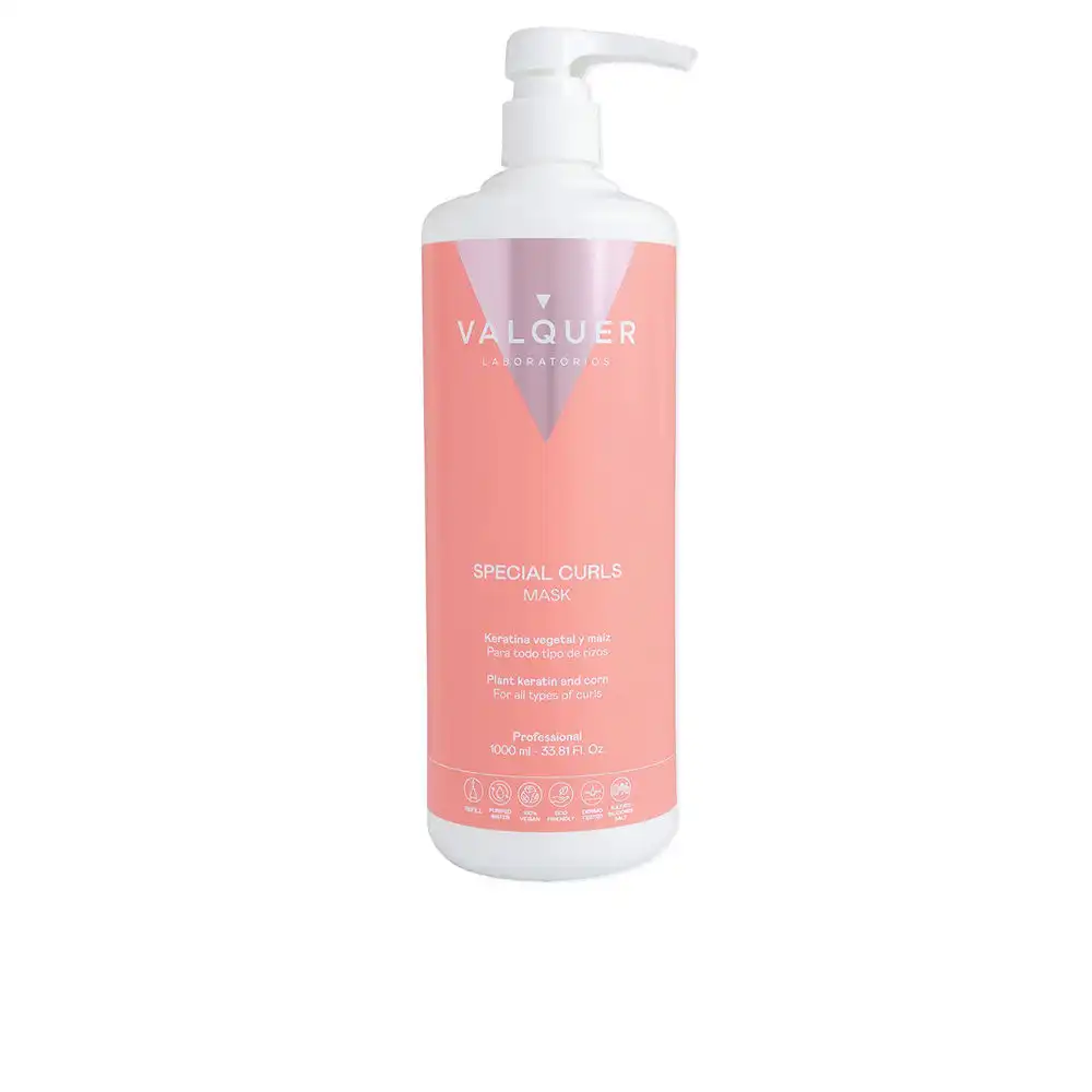 Special Curls Mask mascarilla keratina vegetal y maíz 975 ml - Valquer - Comparador de precios