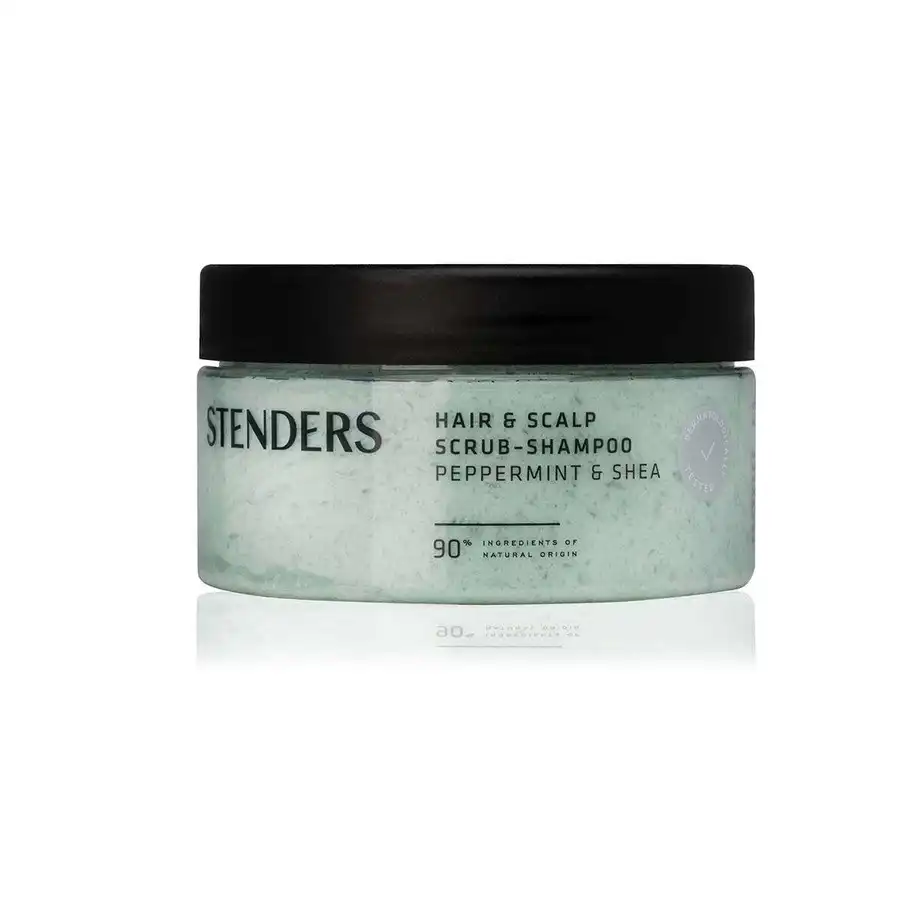 STENDERS - Peppermint And Shea Hair Scrub Shampoo Cuidado del cuero cabelludo 300 g unisex - Stenders - Comparador de precios