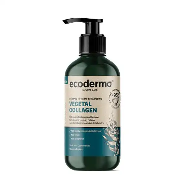 Vegetal Collagen Shampoo - ECODERMA - Comparador de precios
