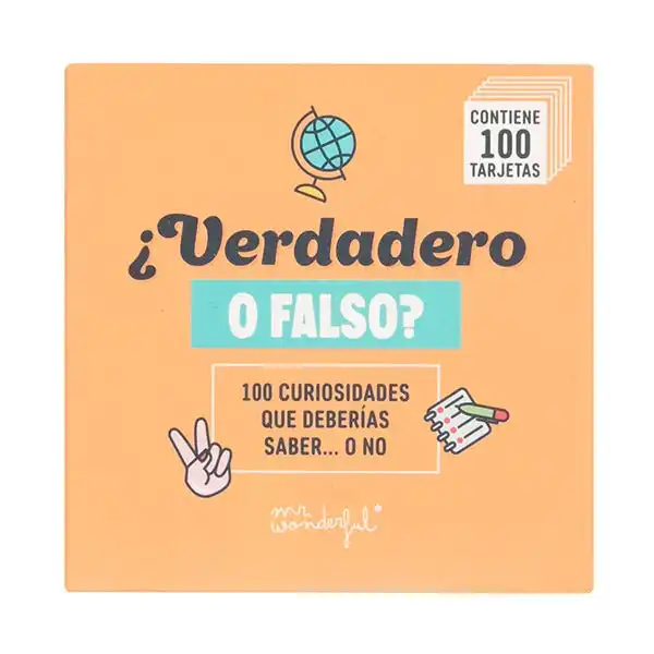 Verdadero O Falso - Mr Wonderful - Comparador de precios