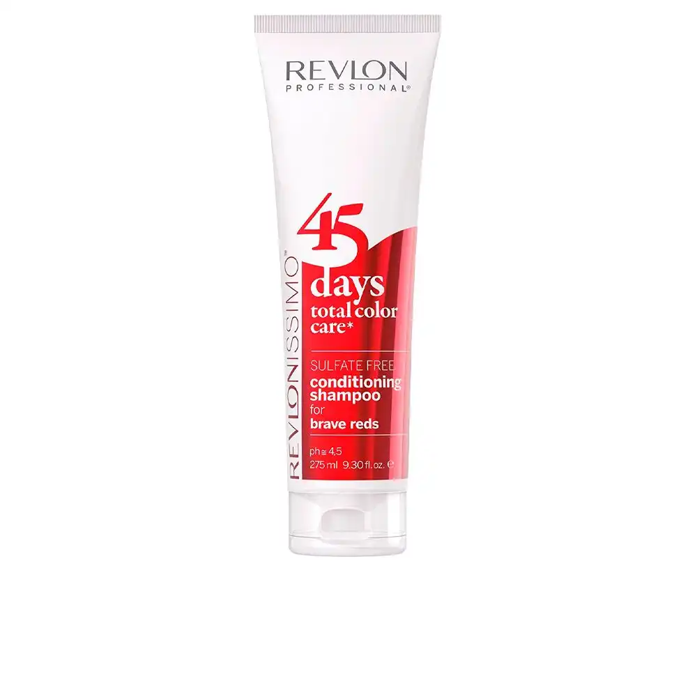45 Days conditioning shampoo for brave reds 275 ml - Revlon - Comparador de precios