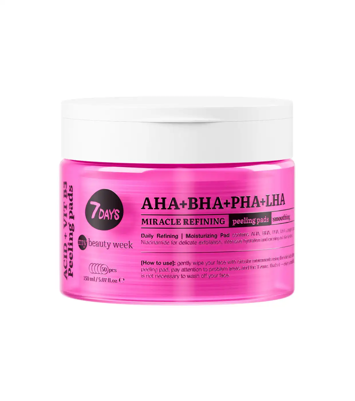 7 Days - *My Beauty Week* - Discos peeling - Suavizantes y renovadores - 7DAYS - Comparador de precios