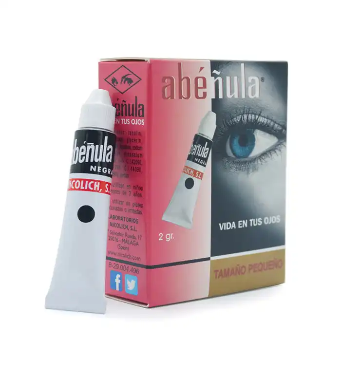 Abéñula - Desmaquillante, delineador y tratamiento para ojos y pestañas 2g - Negra - Abéñula - Comparador de precios