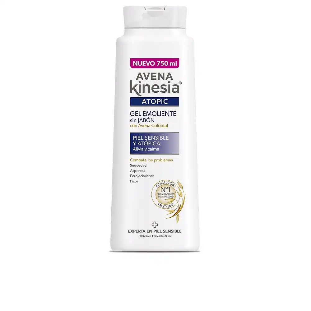 Avena Topic gel emoliente sin jabón 750 ml - Avena Kinesia - Comparador de precios