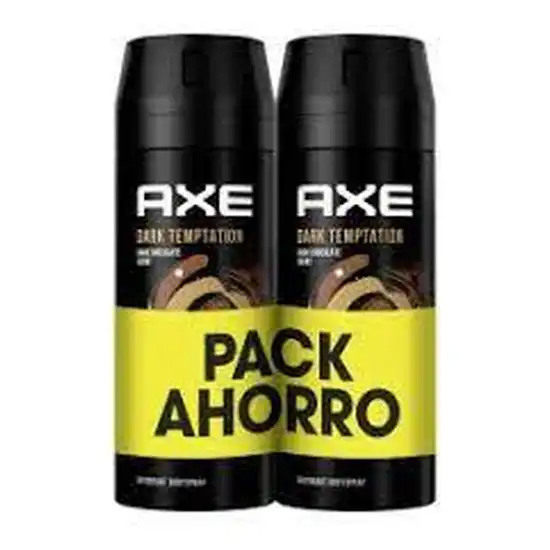Axe Dark Temptation Duplo 300 ml Desodorante en Spray - Axe - Comparador de precios