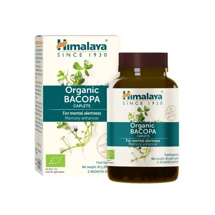 Bacopa Organic Cápsulas - Himalaya - Comparador de precios
