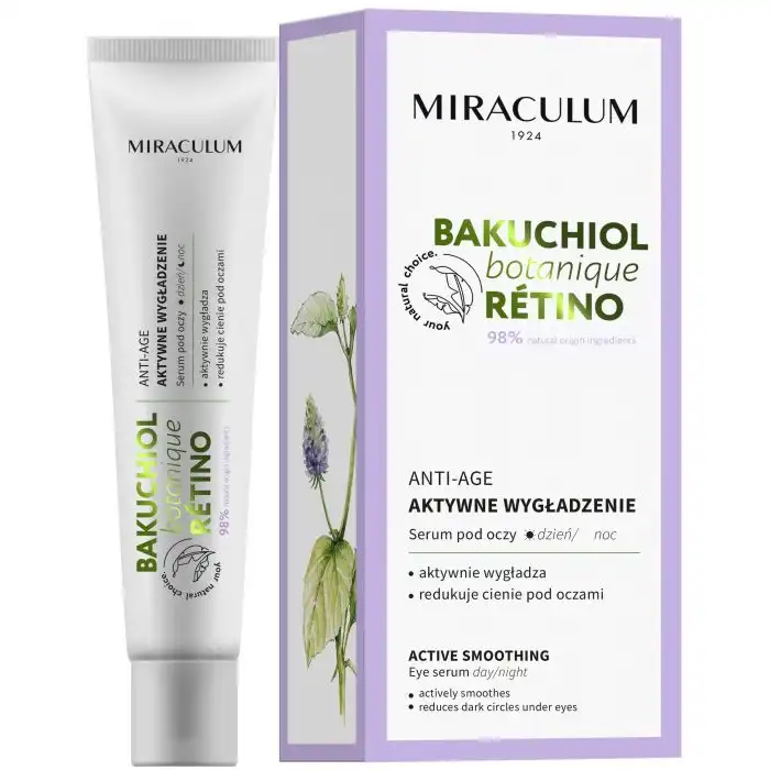 Bakuchiol Retinol Serum Contorno de ojos Antiedad 20 ml - Miraculum - Comparador de precios