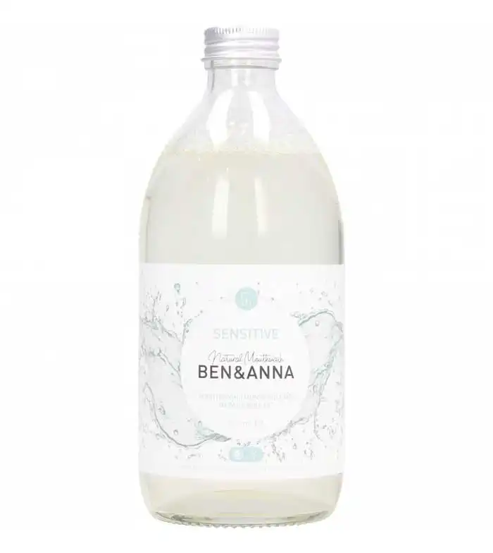 Ben & Anna - Enjuague bucal en cristal 500ml - Sensitive - Ben and Anna - Comparador de precios