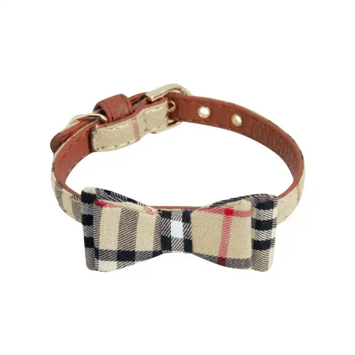 Collar Lazo de Cuadros British - Hu - Comparador de precios