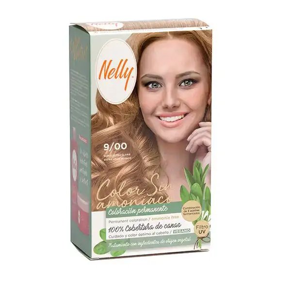 Color Vegano Sin Amoniaco 9.Rubio Extraclaro - Nelly - Comparador de precios