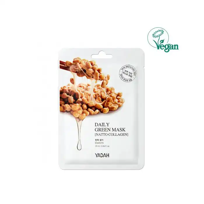 Daily Green Mascarilla Natto y Colágeno 25 ml - Yadah - Comparador de precios