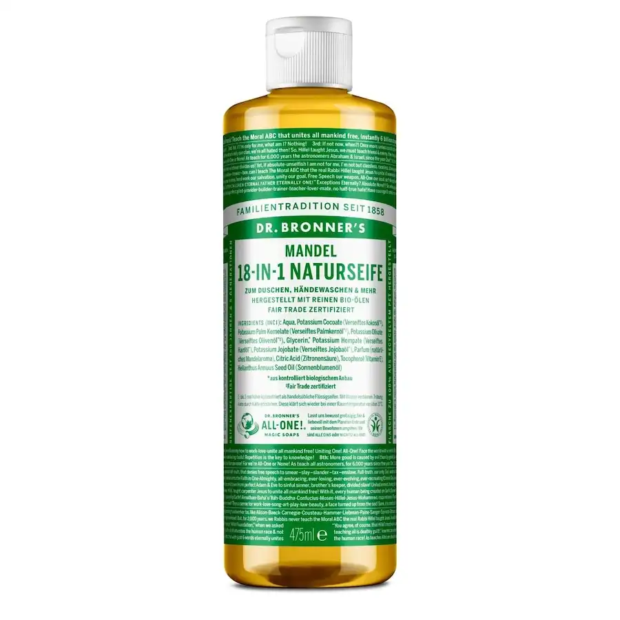 Dr. Bronner's - Almond 18-in-1 Nature Jabones 475 ml unisex - Dr. Bronners - Comparador de precios