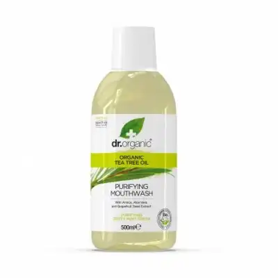 Dr. Organic Enjuague Bucal Arbol de Té Purificante, 500 ml - Dr. Organic - Comparador de precios