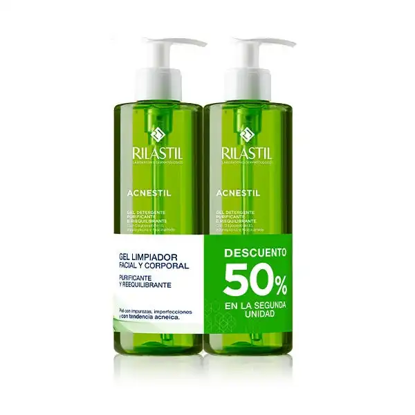 Duplo Gel Limpiador Acnestil - Rilastil - Comparador de precios