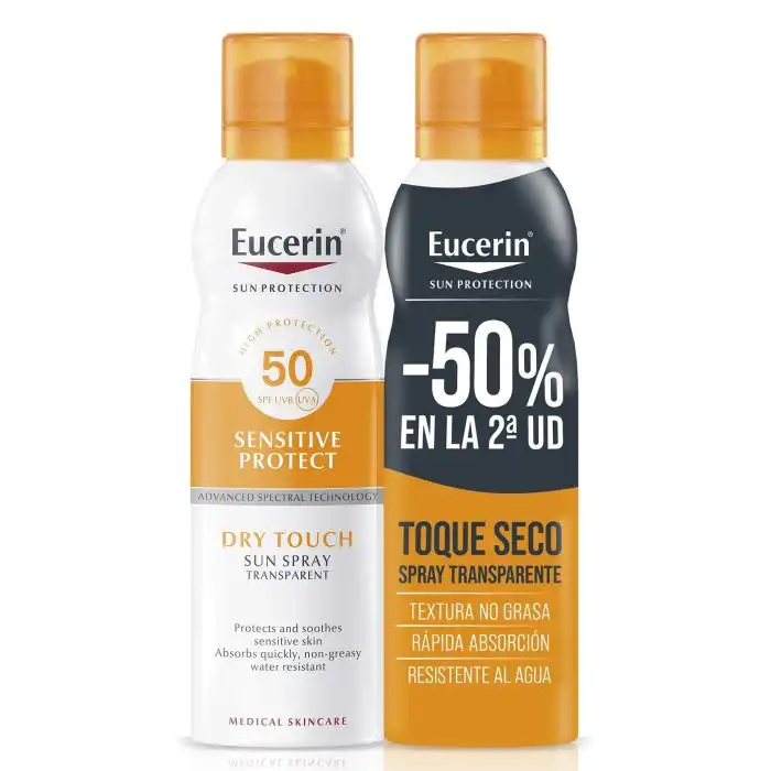 Duplo Solar Transparente FPS 50+ - Eucerin - Comparador de precios