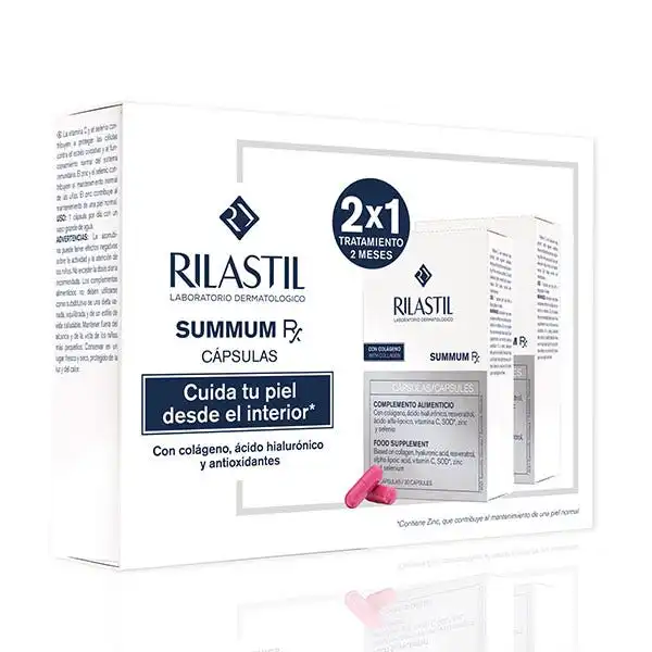 Duplo Summun Rx Cápsulas - Rilastil - Comparador de precios