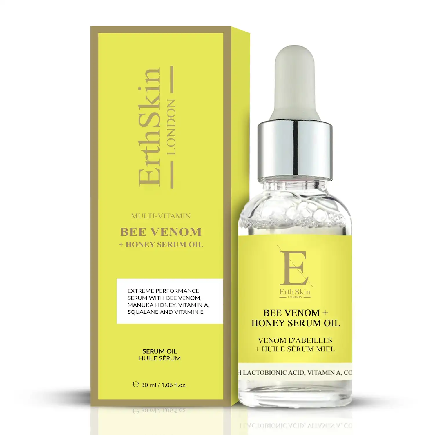 ErthSkin London - Aceite de suero de veneno de abeja + miel de Manuka Aceites faciales 30 ml female - ErthSkin London - Comparador de precios